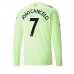 Cheap Manchester City Joao Cancelo #7 Third Football Shirt 2022-23 Long Sleeve